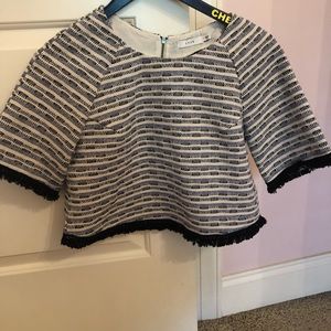 Lush Cropped Top (matching skirt set)